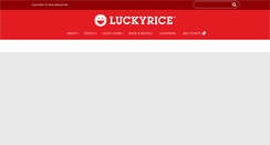 Desktop Screenshot of luckyrice.com